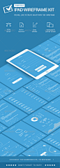 IPad Wireframe Kit - User Interfaces Web Elements