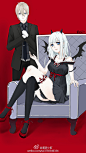 #狗灯#私设女王灯忠犬狗
手机摸图所以特别粗糙(°Д°≡°Д°)（而且狗子怎么gay里gay气的
抄送组织@阴阳师狗灯主页 ​​​​