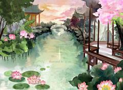 牙-ya采集到古风场景