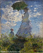 作　　者：克劳德·莫奈 - Claude Monet
作品名称：持太阳伞的妇人：莫奈夫人和她的儿子 - Woman with a Parasol - Madame Monet and Her Son