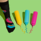 Happy Socks Campaign : Editorial campaign for Happy Socks