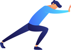 謙伊采集到扁平人物插画PNG（UI）