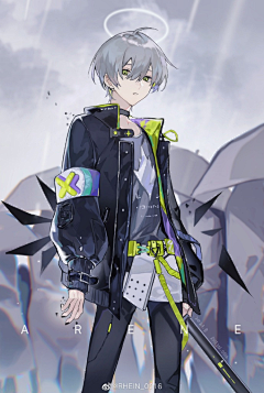 小屺采集到少年