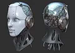 人工智能AI 机器人头像 ROBOT 