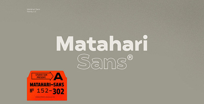 Matahari Sans - Font...