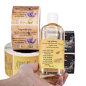 Custom Private Body Wash Lotion Bottle Label Waterproof Roll Adhesive Metallic Gold Sticker Label for Skin Care Bottle pictures & photos