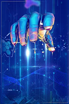 蓝色科技未来人工工智能科学 机器人时代 机器人活动中心 梦幻科技 海报 科技 虚拟现实 触屏 高科技公司 高清背景 背景 设计图片 免费下载 页面网页 平面电商 创意素材