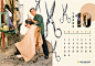VINTAGE CALENDAR 2022 :: Behance