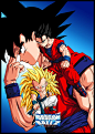 Gohan,gotenks And Goku by PhazeN1.deviantart.com on @DeviantArt: 