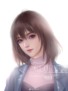 叶柚采集到动漫女头