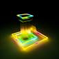 alphabets Calligraphy   design typography   art RGB colors adobe 3D cinema 4d