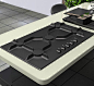 Cast Iron Hob for kitchen – Volcano by Ahmet Yalçınkaya