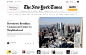 The New York Times that inspires you : Introducing a new redesign of The New York Times with completely updated main sections and support of new technologies such as VR and news reading in 360°.