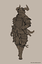 viktor-fetsch-warrior-sketch.jpg (664×1000)