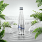 Manantial – Disfruta la diferencia : A beautiful concept created by the creative team of JWT, represents difference between drinking water and Manantial water, difference between artificial and natural water leaked filtered from a spring. Backgrounds crea