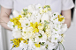 清新、自然的黄色婚礼花艺 - 清新、自然的黄色婚礼花艺婚纱照欣赏