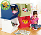 豆米宝贝儿童玩具收纳柜儿童家具多功能单格收纳柜幼儿园玩具柜-淘宝网