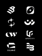 极简潮流几何字母logo设计｜灵感分享 - 小红书