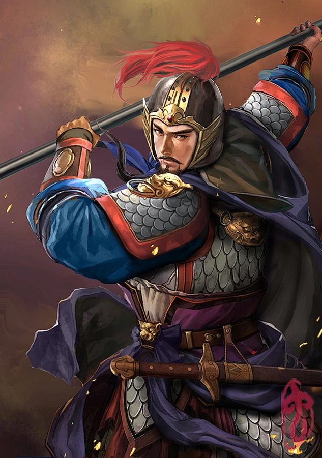 王彦章，五代时期后梁名将，军中号为王铁枪。-花瓣网