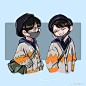 肖战超话#肖战诛仙#前两天画的@X玖少年团肖战DAYTOY ​​​​