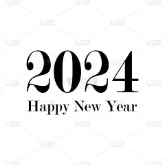 日历,新年前夕,2024,请柬,模板,现代,贺卡,式样,设计