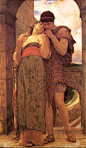 英国画家弗雷德里克·莱顿（Frederic Leighton）作品欣赏 新婚