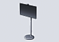 Computer design Display flat innovation multifunction television tv