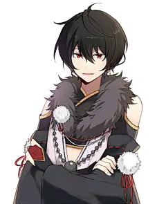 ♣沐湷搬运♣偶像梦幻祭 朔间凛月 和风 美少年 男子 帅气 壁纸 头像 pixiv id:62085303