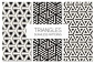 Triangles. Seamless Patterns Set 6 by Curly_Pat on Creative Market