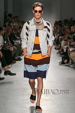 意大利年轻型男的穿衣指南！MSGM 2015春夏男装秀，海报时尚网带你亲临2015春夏米兰男装周_第8页_MSGM