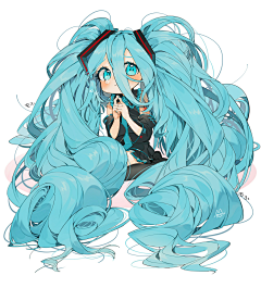 小徐同学Q采集到初音