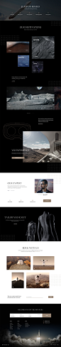 SPACED — Homepage Concept on Behance