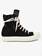 RICK OWENS RAMONES 网面帆布 - Rick Owens