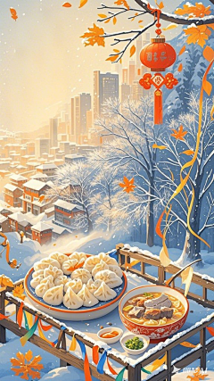 Mr周恒昌采集到立冬海报