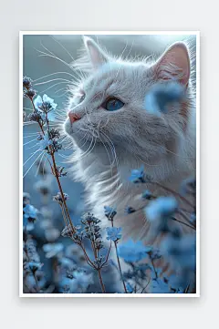 数字艺术宠物摄影宠物写真宠物猫咪海报-众图网
