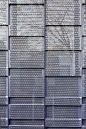 钢结构金属幕墙建筑设计图集丨钢板装饰外立面建筑/穿孔板不锈钢公共建筑
