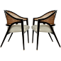 Dunbar arm chairs - Edward Wormley: 