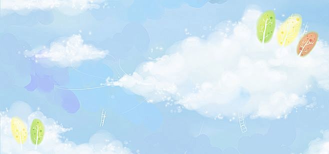 时尚花纹,卡通人物,儿童画,卡通,花纹背...