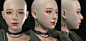 Pink Pucca Haired Girl