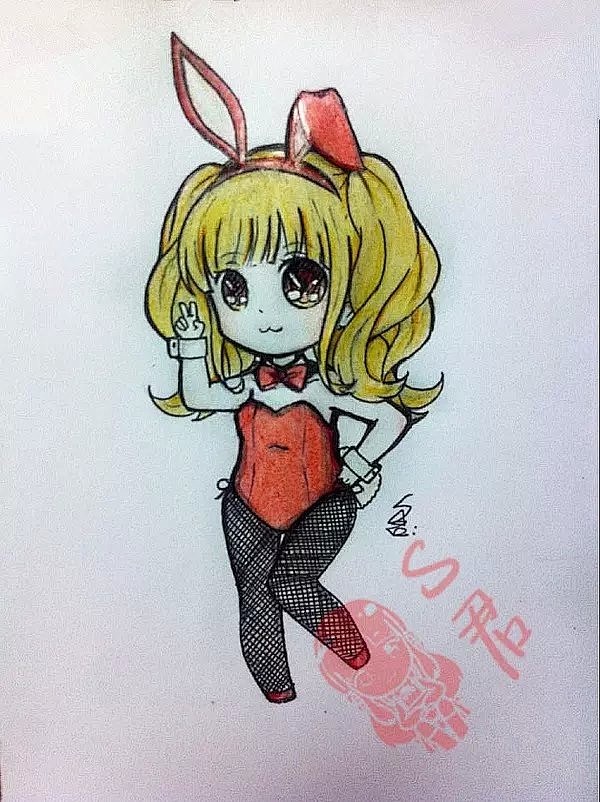 s君##奇迹暖暖##q版##兔女郎