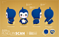 [米田主动设计] Aquarium Mascot StyleGuide : 正佳极地海洋世界卡通形象设计