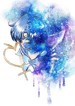 美少女战士# 大集结。壁纸头像。画风如宇宙星辰般的璀璨。