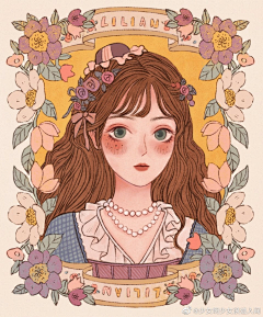 嘿嘿嘿卡啦采集到单人物插画参考