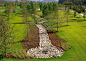 Bioswale at Brea Sports Park; LPA Inc