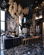 Penthouse in the UAE Living room : Penthouse in the UAE