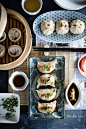 homemade dumplings, three-ways.