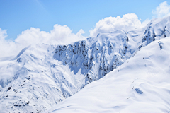 A--a采集到滑雪场景