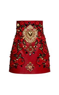 Rosso Embellished Le...