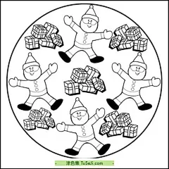 11张圣诞节主题礼物雪橇雪人雪花成人曼陀罗涂色图片免费下载！ | 涂色集，涂色画打印大图 : 圣诞节主题的曼陀罗涂色是一种结合了艺术创作与冥想放松的活动，适合所有年龄段的人们。曼陀罗是一种圆形的对称图案，通常具有中心点和向外辐射的图案，它们在许多文化中被用作冥想和精神实践的工具。圣诞节主题曼陀罗的特点节日元素：图案中融入圣诞树、雪花 11张圣诞节主题礼物雪橇雪人雪花成人曼陀罗涂色图片免费下载！