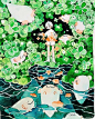 一组水彩幻想插画作品 ins/maruti_bitamin
水彩超话#绘画##遇见艺术##手绘# ​​​​